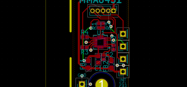 KiCAD při práci