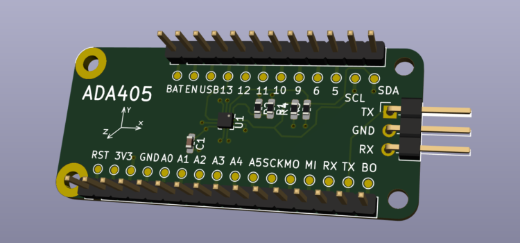 Render desky pro datalogger